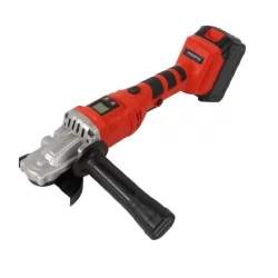 Amoladora angular inal&aacute;mbrica de pico de pato de 21 V y 100 mm