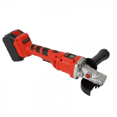 Amoladora angular inalámbrica de pico de pato de 21 V y 100 mm