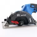 Sierra circular inalámbrica de 125 mm y 21 V